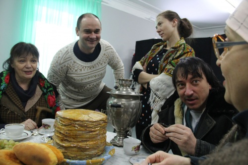 Репетиции спектакля  «Дорогой подарок»