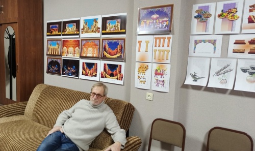 Художник спектакля "Аладдин и волшебная лампа"
