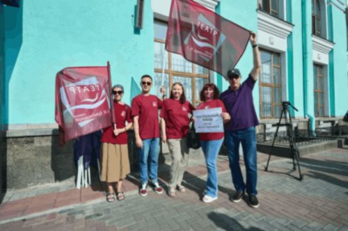 Театральный поезд прибыл в Омск!
